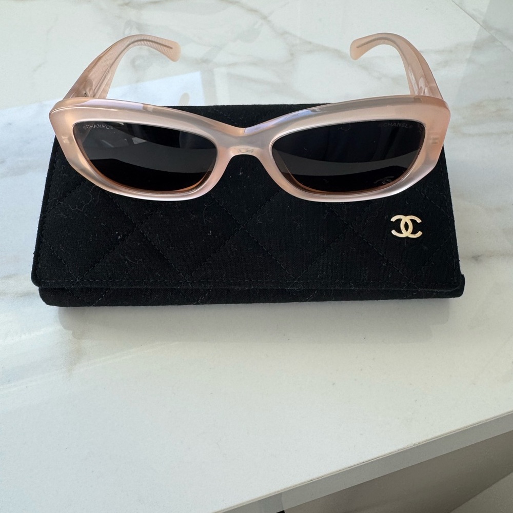 Chanel Rectangle Sunglasses 55mm - Picture 2 of 6